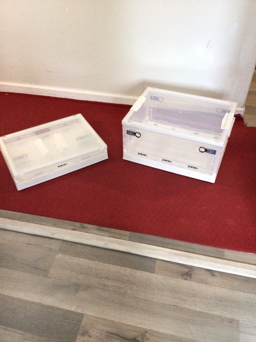 Stackable Clear Storage Bins - photo 3