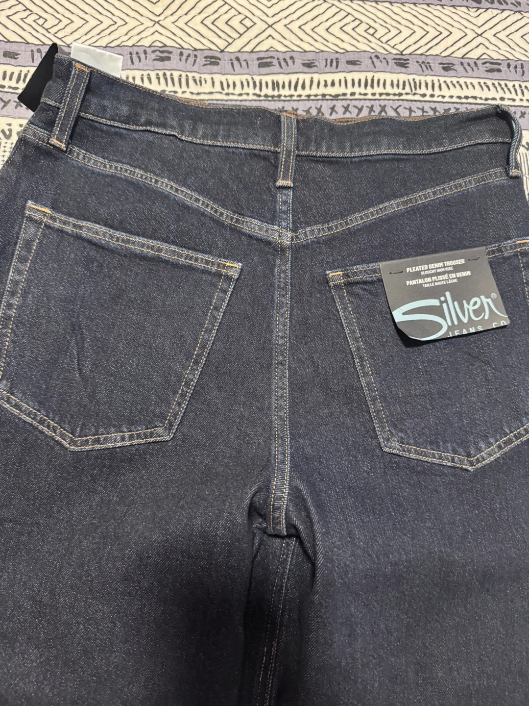 Silver Jeans Co. Pleated Denim Trouser Jeans - photo 2