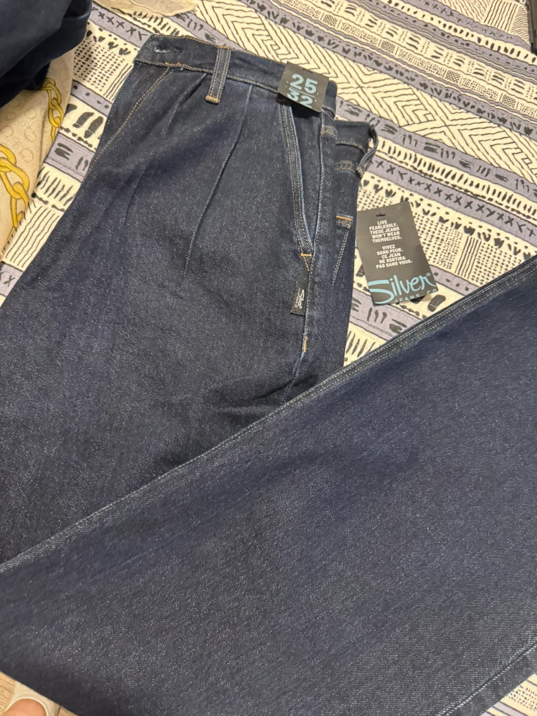 Silver Jeans Co. Pleated Denim Trouser Jeans - photo 5