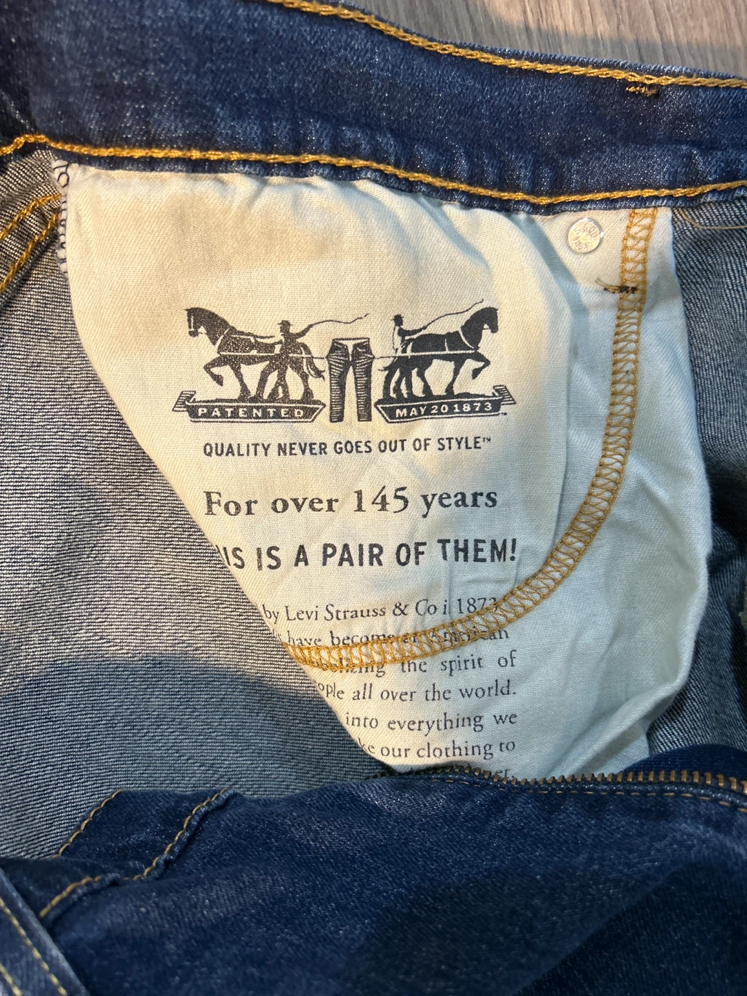 Levi's Men's 505 Regular Fit Jeans - W38 L32 - photo 5