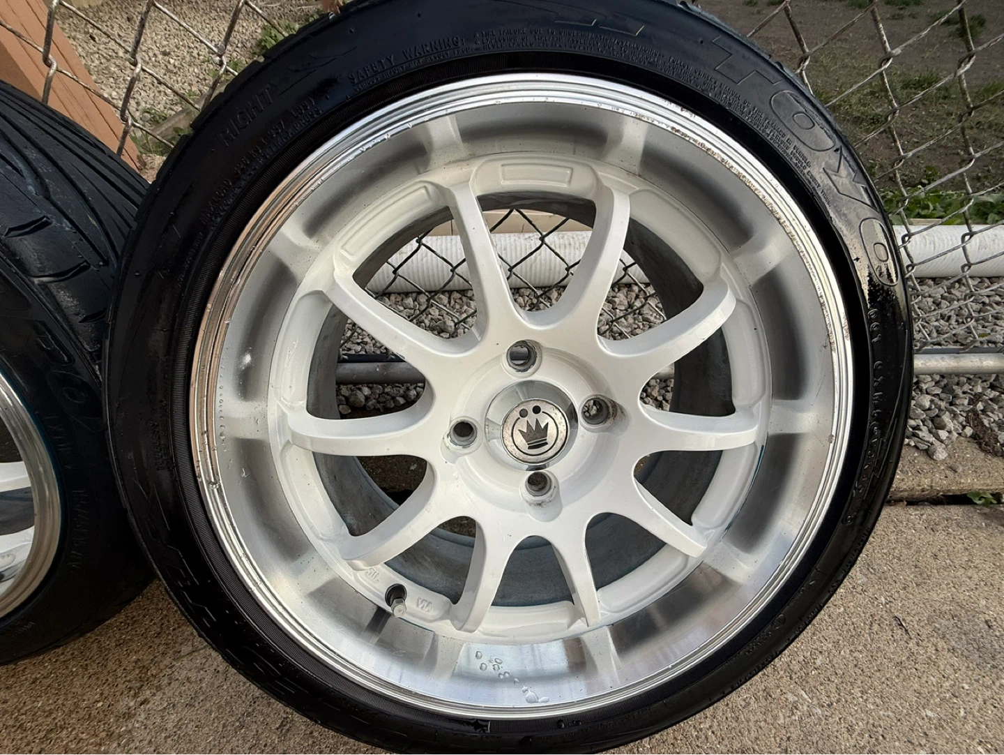 15” Konig wheels with tires 4x100 - photo 4