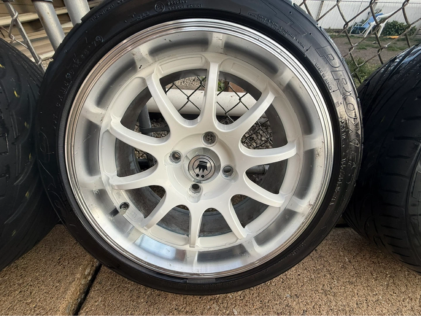 15” Konig wheels with tires 4x100 - photo 2
