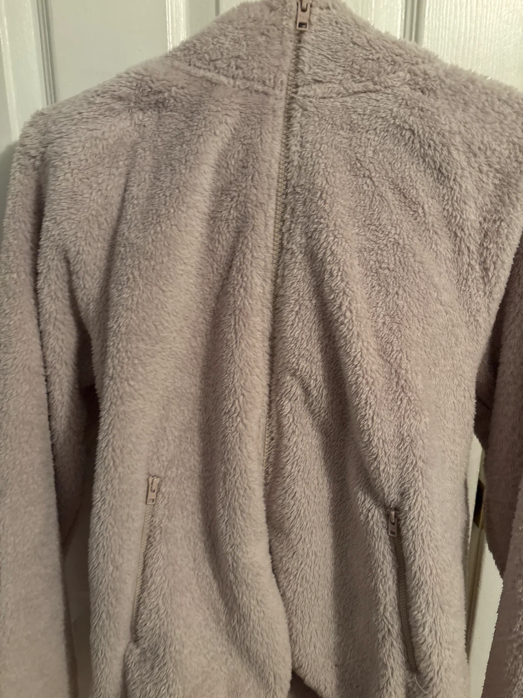 Women TNA Sherpa hoodie size small