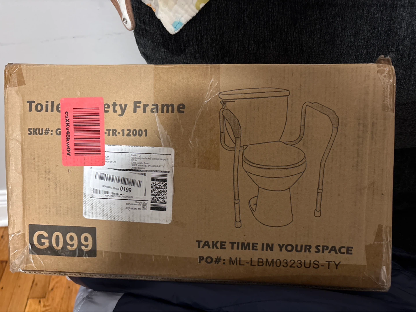 Toilet Safety Frame - photo 3