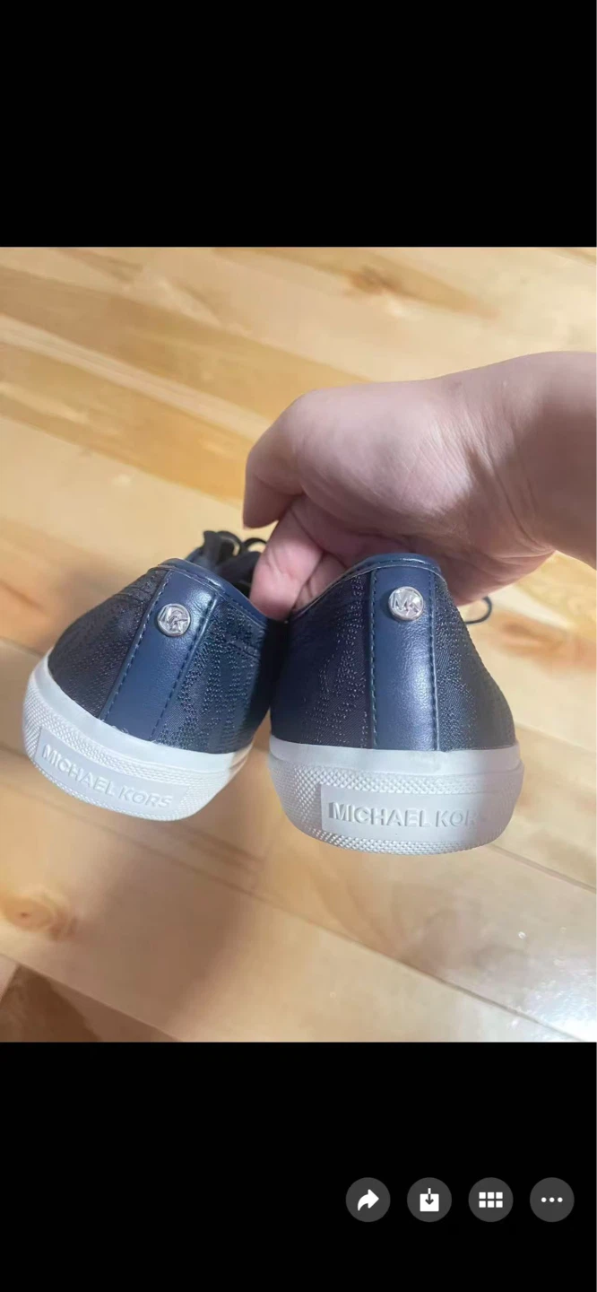 Michael Kors Navy Sneakers - photo 2