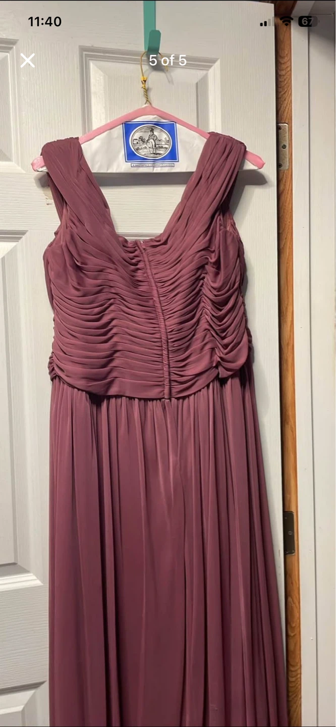 Mauve Bridesmaid Dress - photo 4