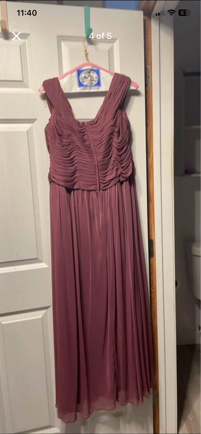 Mauve Bridesmaid Dress - photo 3