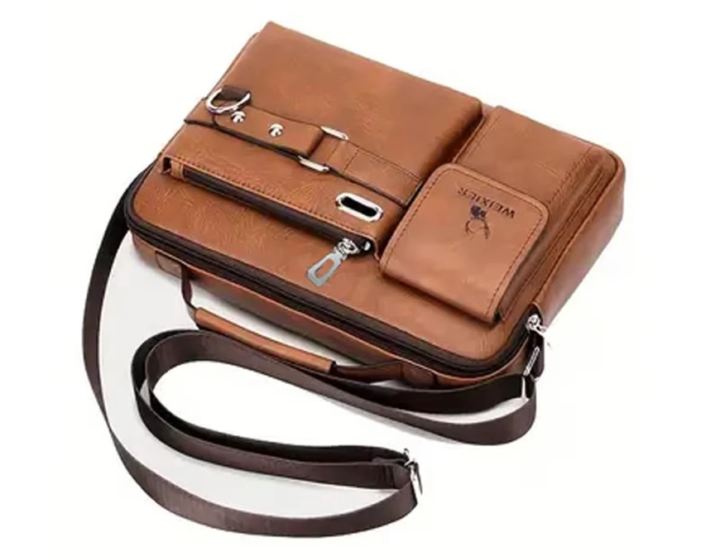 Men's Messenger Bag - Black - photo 4