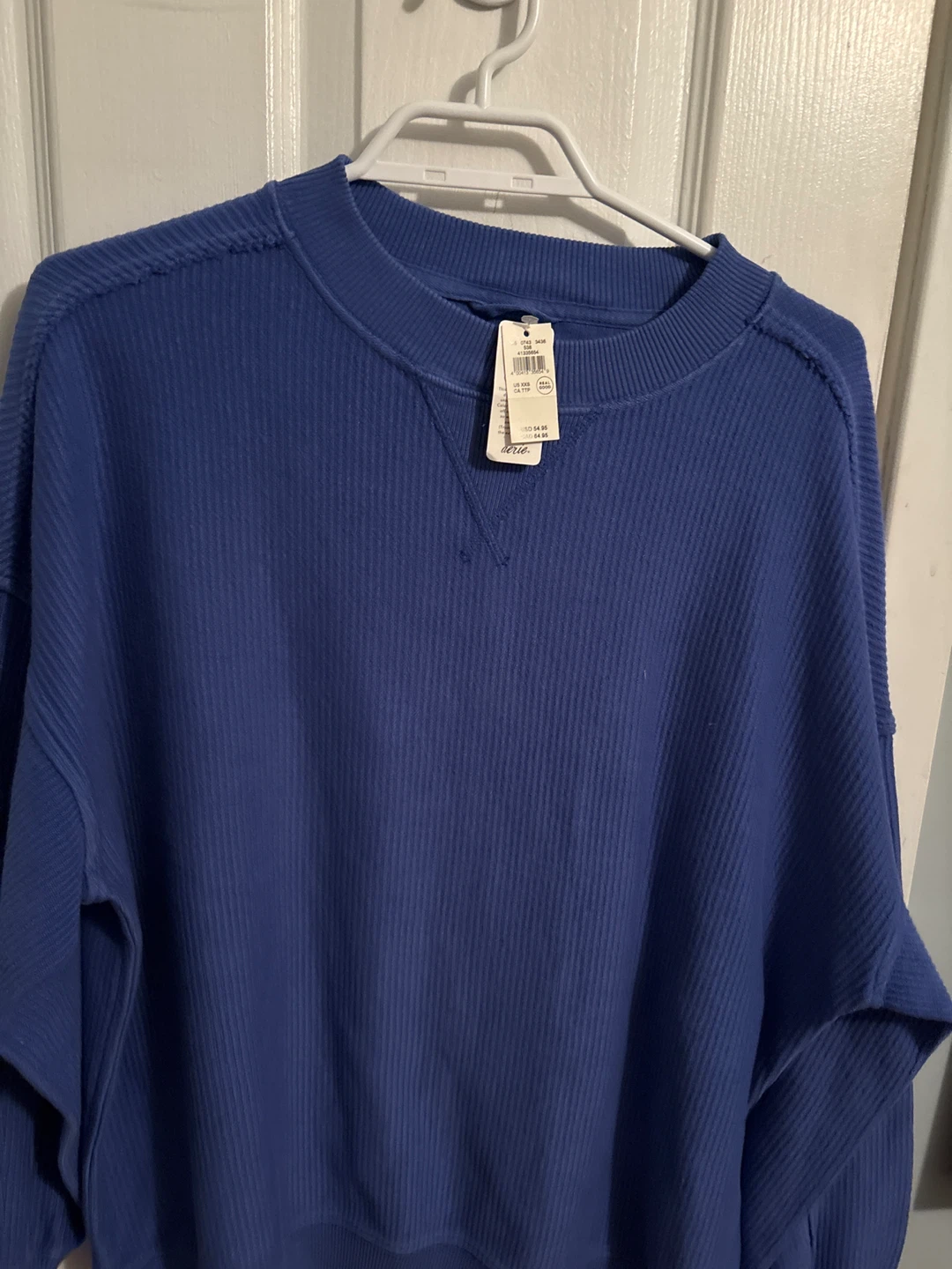 Women aerie sweater size small ribbed colour yearbook