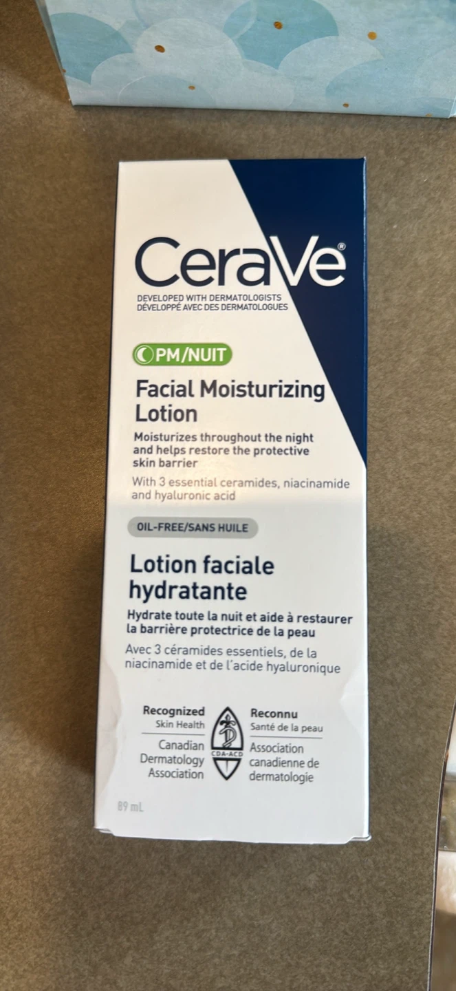 CeraVe PM Facial Moisturizing Lotion