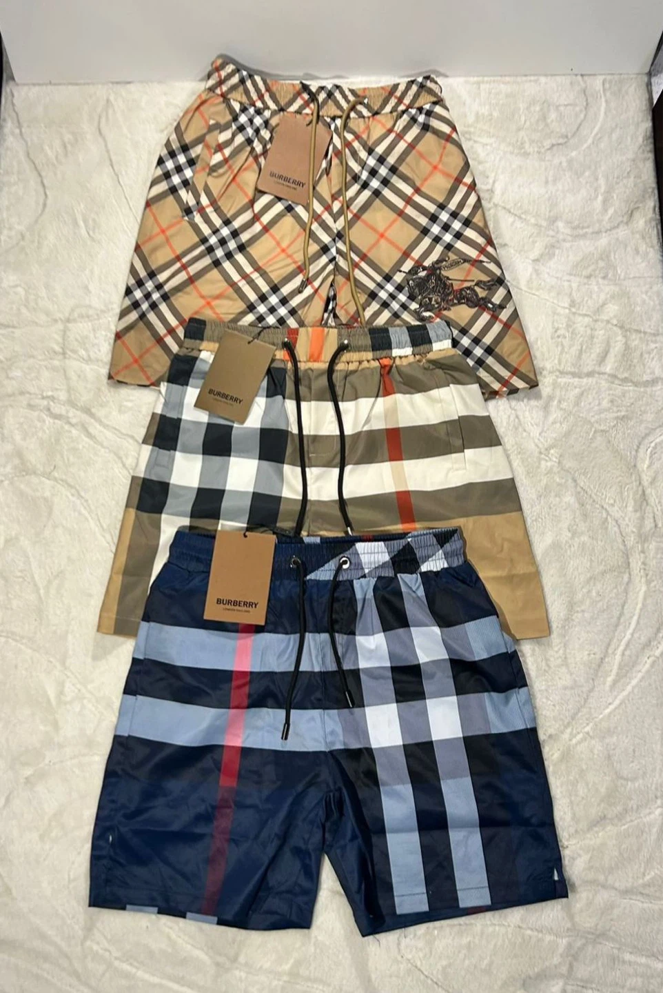 Burberry Nova Check Swim Shorts
