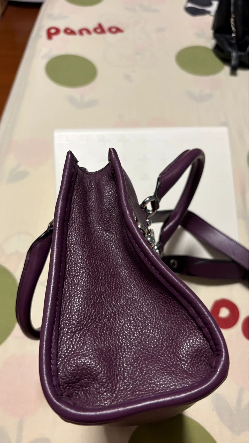 Rebecca Minkoff Purple Leather Satchel Bag - photo 2