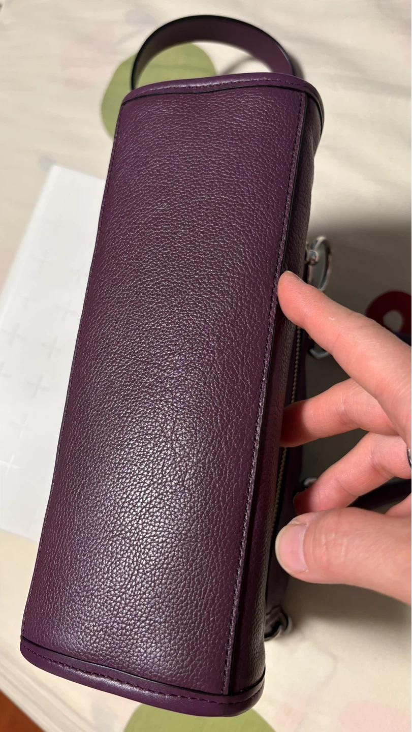 Rebecca Minkoff Purple Leather Satchel Bag - photo 4
