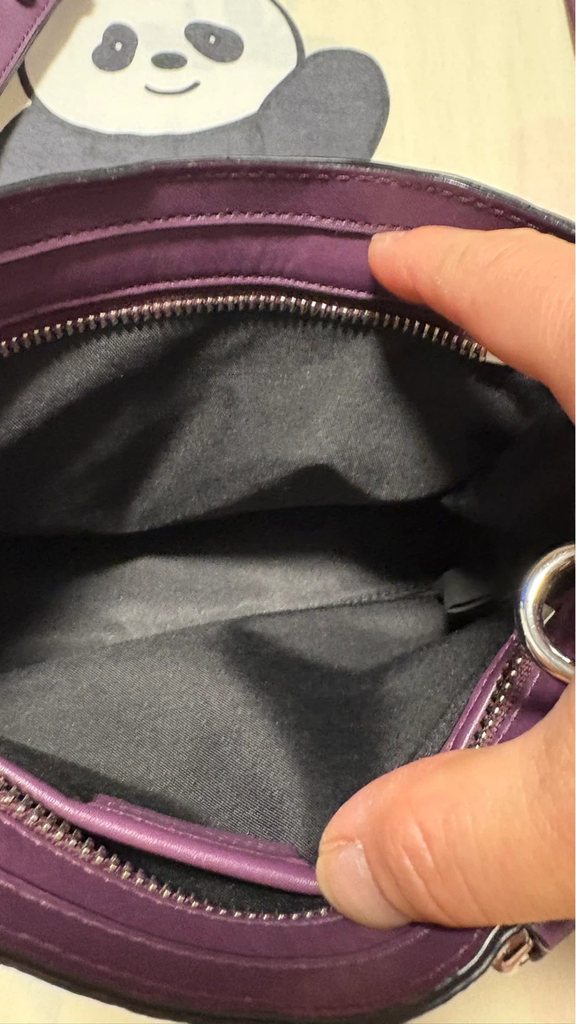 Rebecca Minkoff Purple Leather Satchel Bag - photo 5