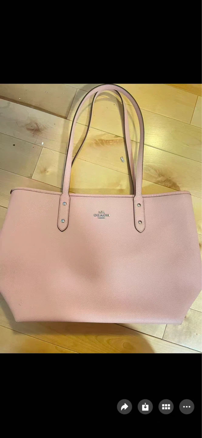 Coach Pink Tote Bag