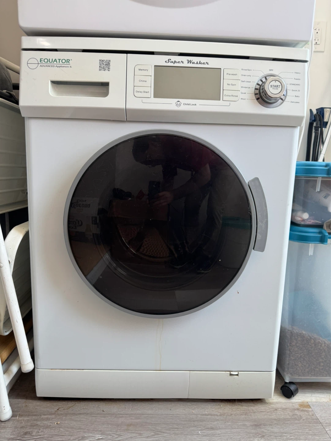 Equator Washer/Dryer Stack - photo 2