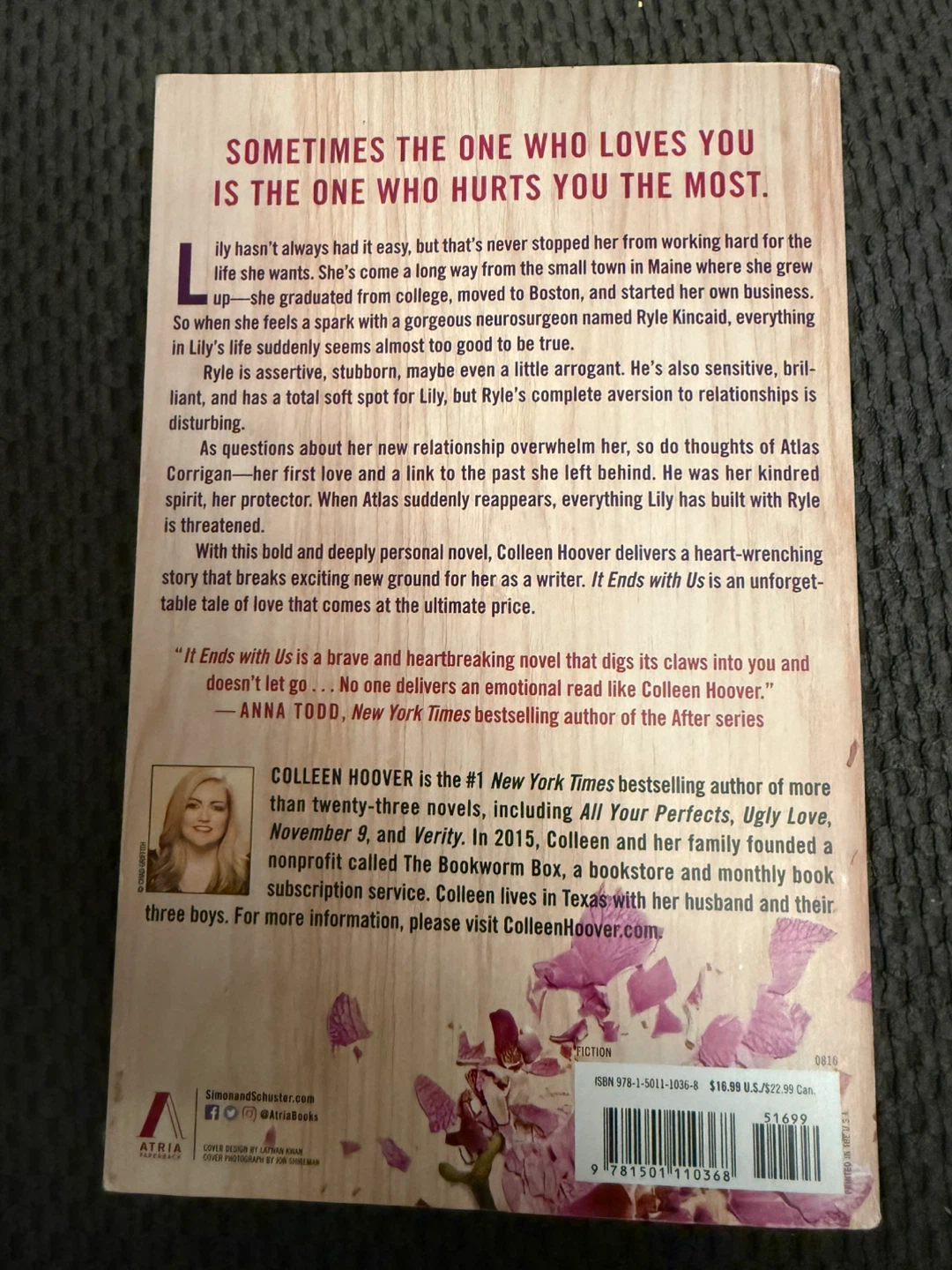 It Ends With Us by Colleen Hoover - photo 2