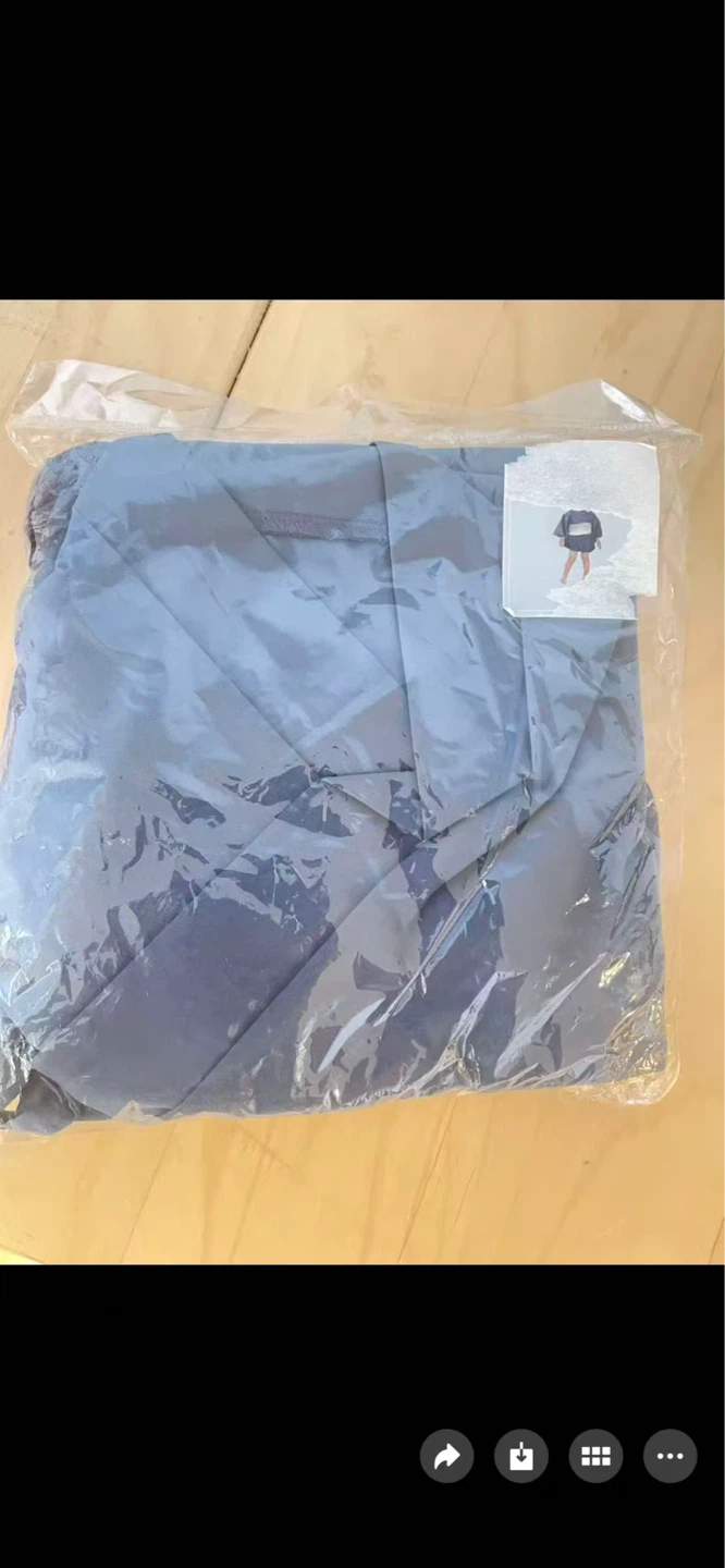 Blue Quilted Robe