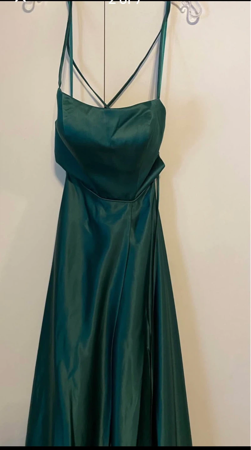 Royal Collection USA Emerald Green Formal Dress Size 4 - photo 5