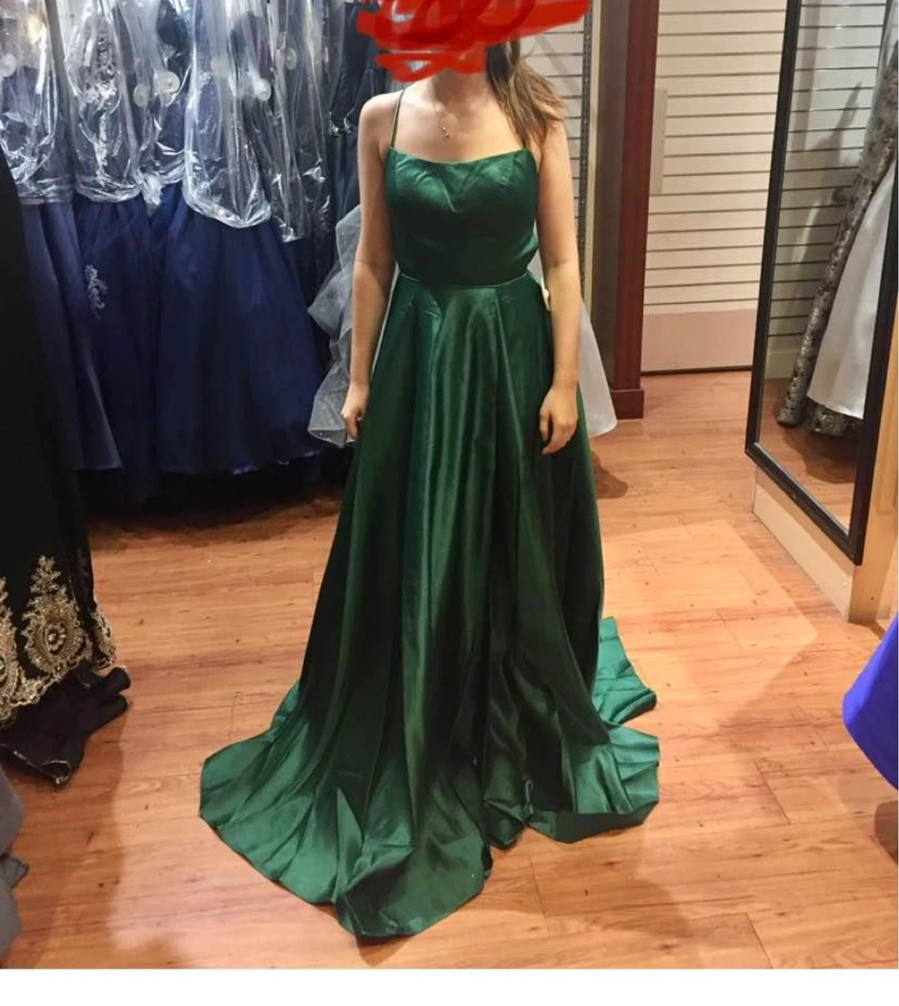 Royal Collection USA Emerald Green Formal Dress Size 4
