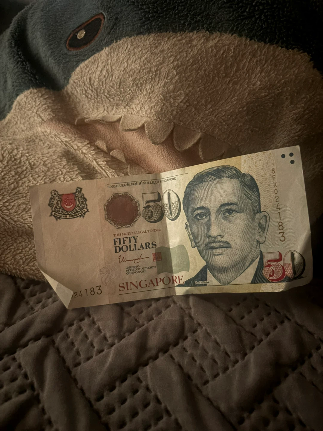 Singaporean $50 bill