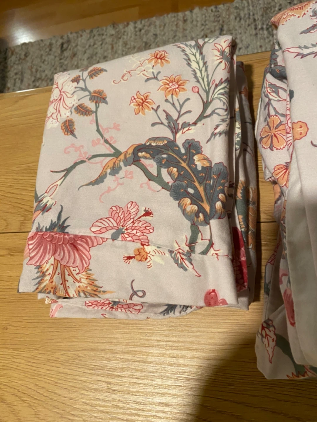 Two IKEA Nasselklocka Twin Duvet Covers and Pillow Cases - photo 2