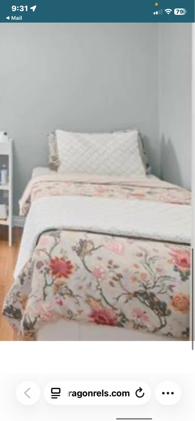 Two IKEA Nasselklocka Twin Duvet Covers and Pillow Cases - photo 5