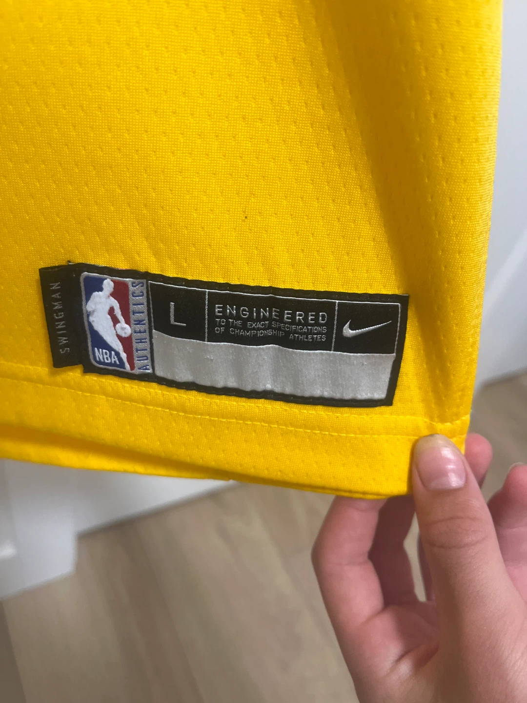 Nike LeBron James Los Angeles Lakers Jersey - photo 3