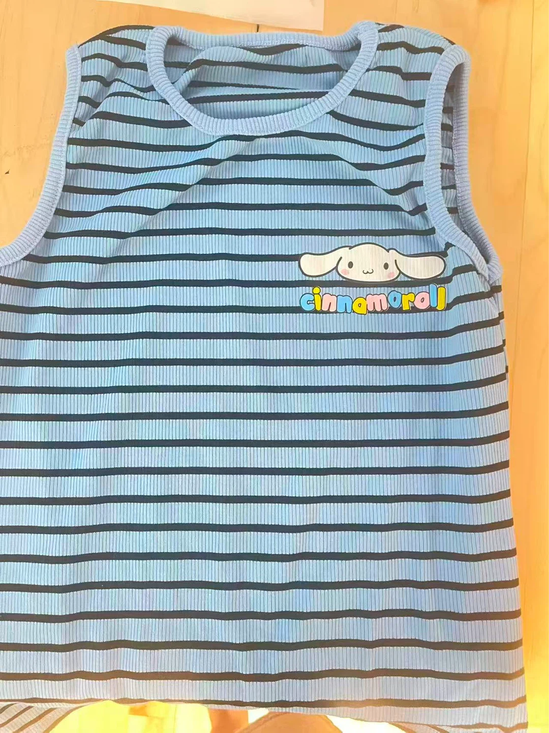 Cinnamoroll Striped Tank Top - photo 3