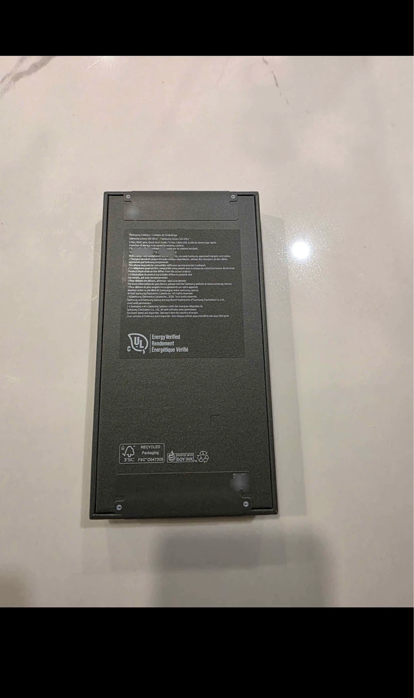 Samsung Galaxy S26 Ultra Phone Box - photo 2