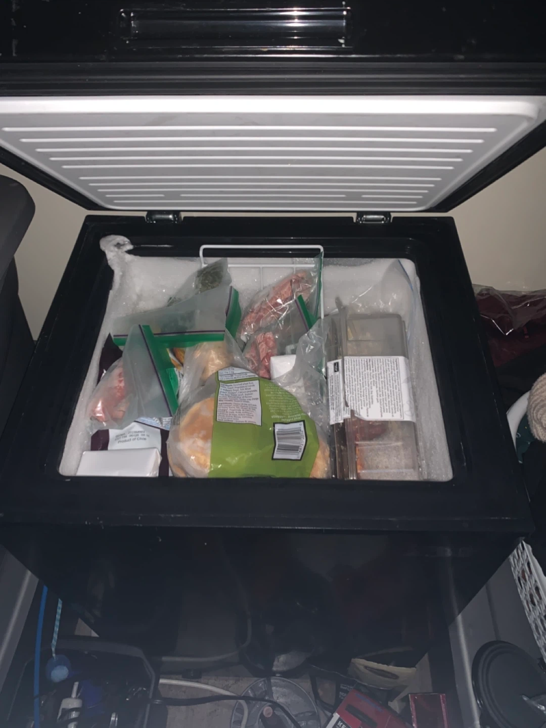 Black Chest Freezer
