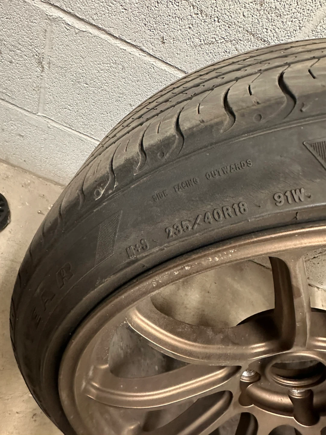 set of rims and tires fits for subaro and honda civic - photo 3