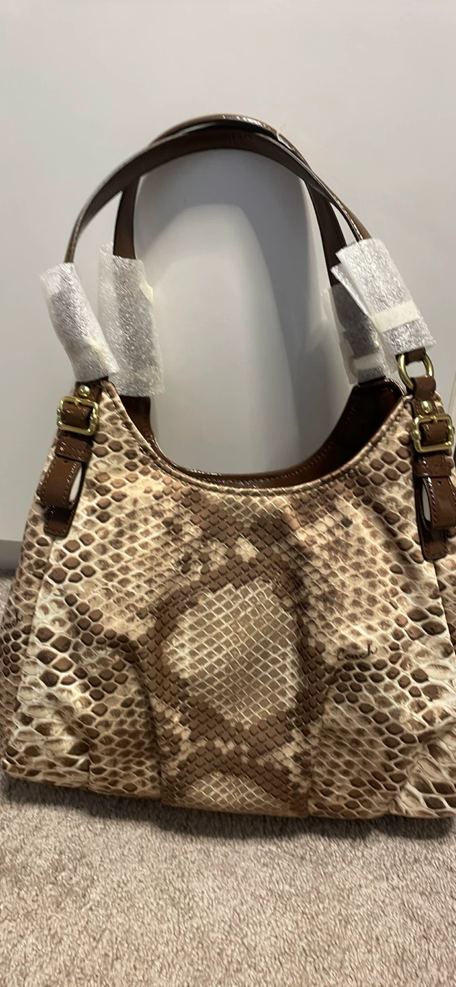 Coach Handbag - Snakeskin Print - photo 4