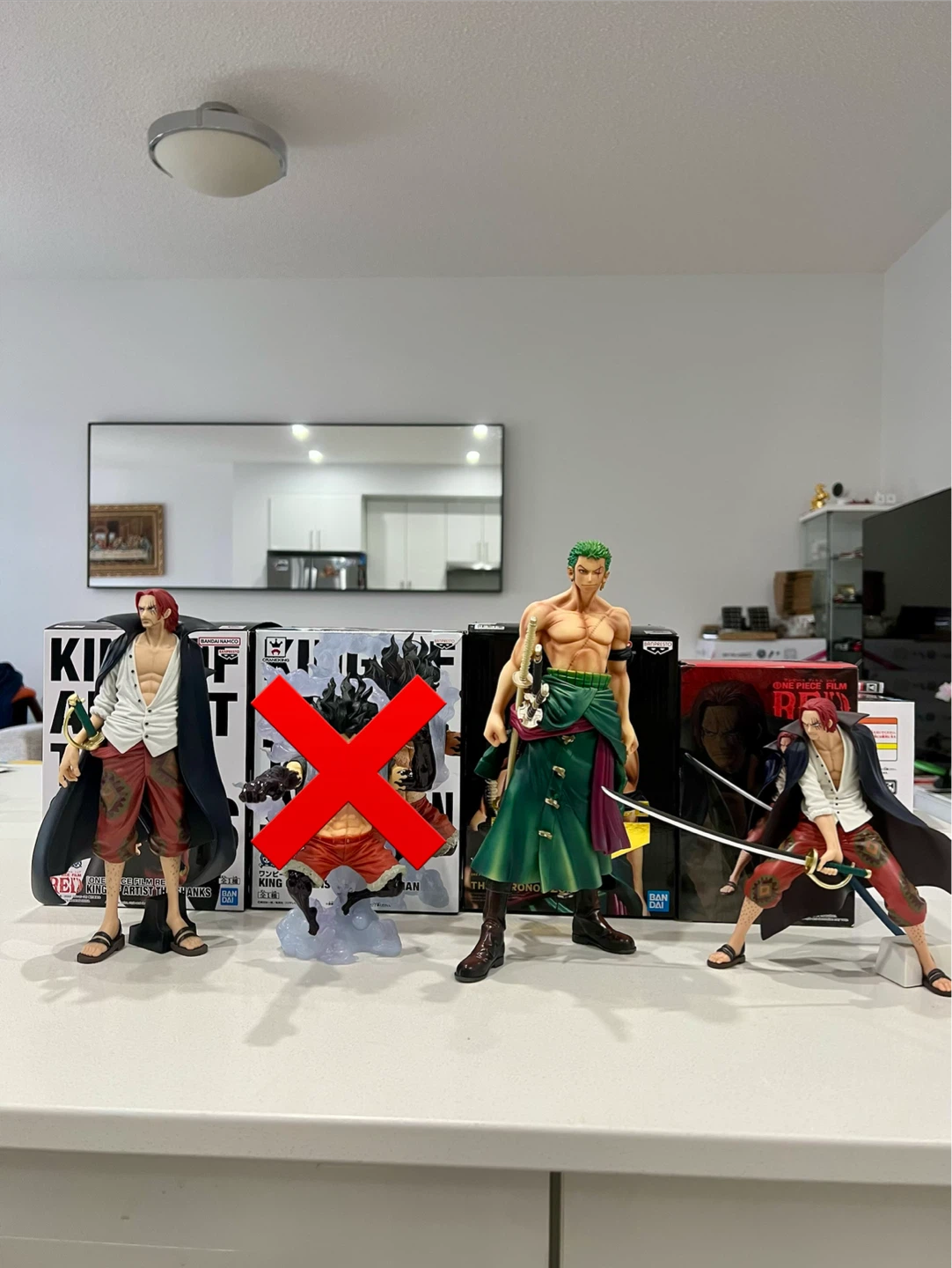 One Piece Shanks Zoro  Figure