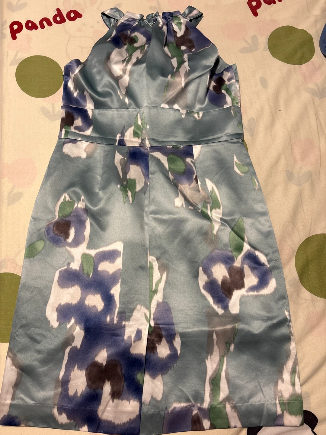 Ann Taylor Petite Halter Neck Floral Dress Size 6P - photo 4