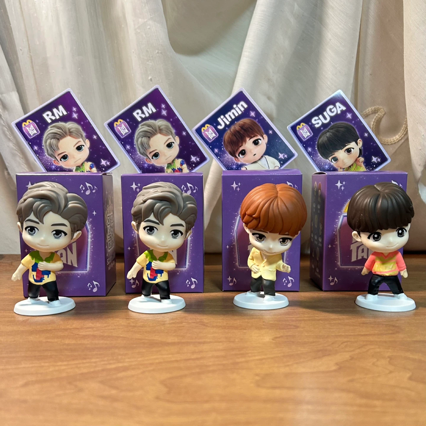McDonald’s BTS TinyTan Throwback Edition Toys