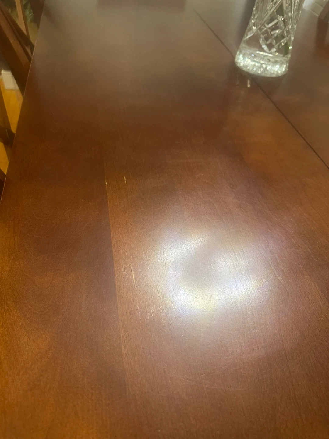 Wooden Dining Table with 6 Chairs - photo 2
