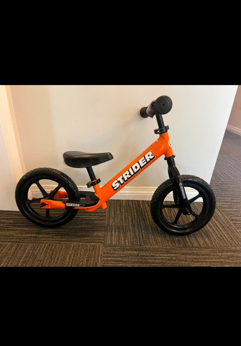 Strider Sport Balance Bike - Orange - photo 2
