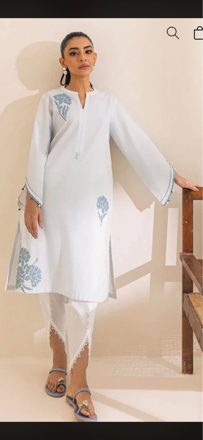 Image light blue kurti - photo 2