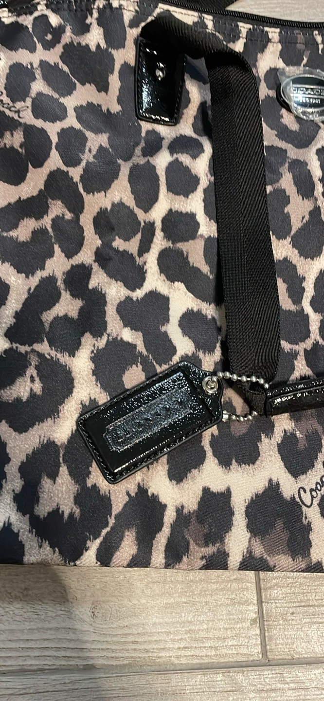 Coach Leopard Print Duffel Bag - photo 2