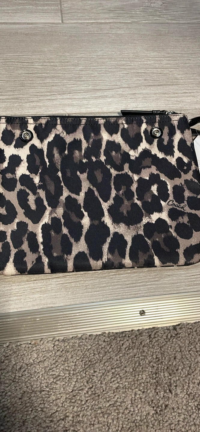 Coach Leopard Print Duffel Bag - photo 5