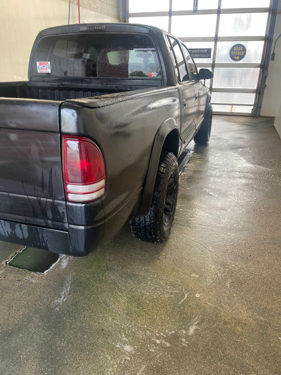 Black Dodge Dakota Truck