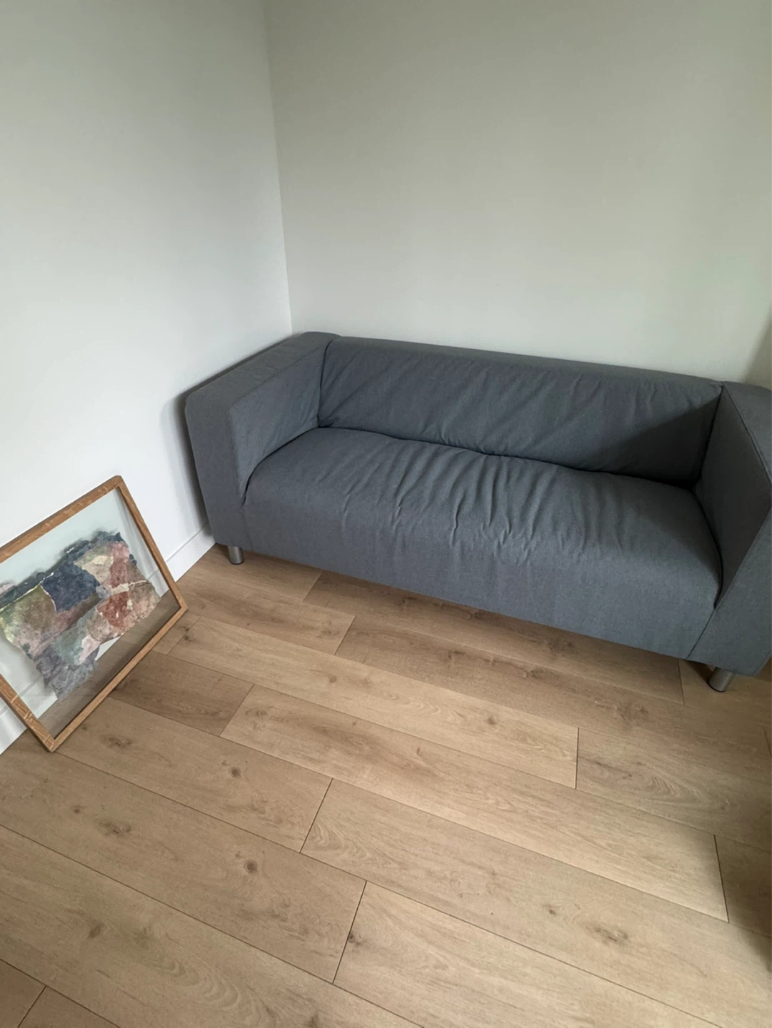 IKIA KLIPPAN Loveseat + Cover | Vissle gray
