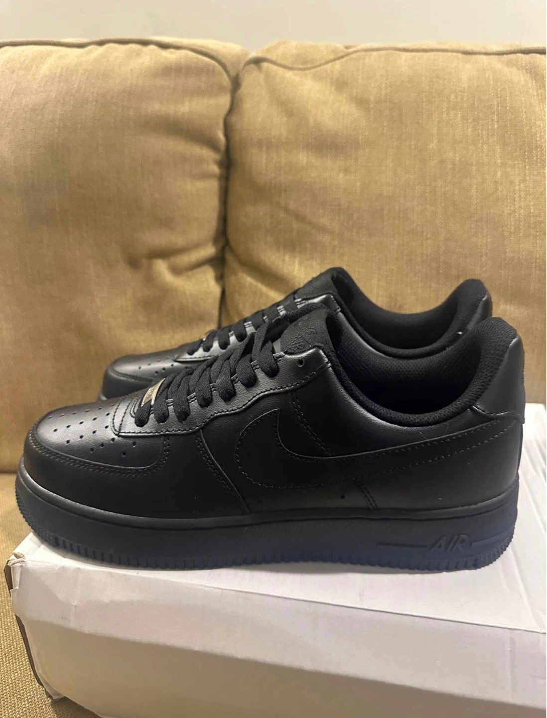 Nike Air Force 1 Low Black Sneakers - photo 2