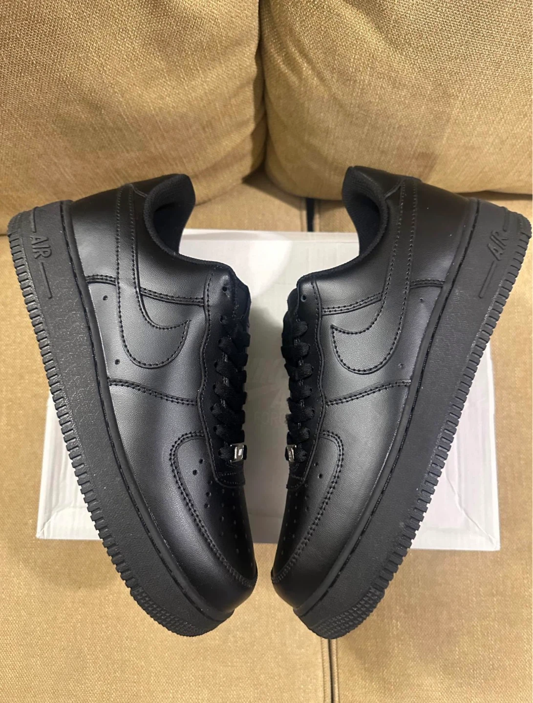 Nike Air Force 1 Low Black Sneakers - photo 4