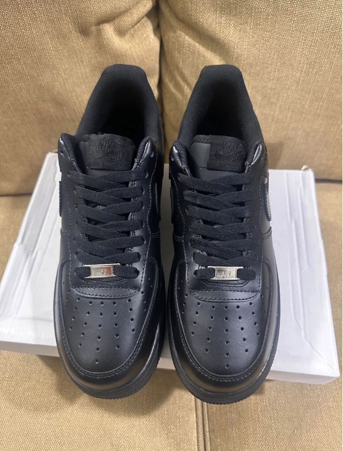 Nike Air Force 1 Low Black Sneakers - photo 5
