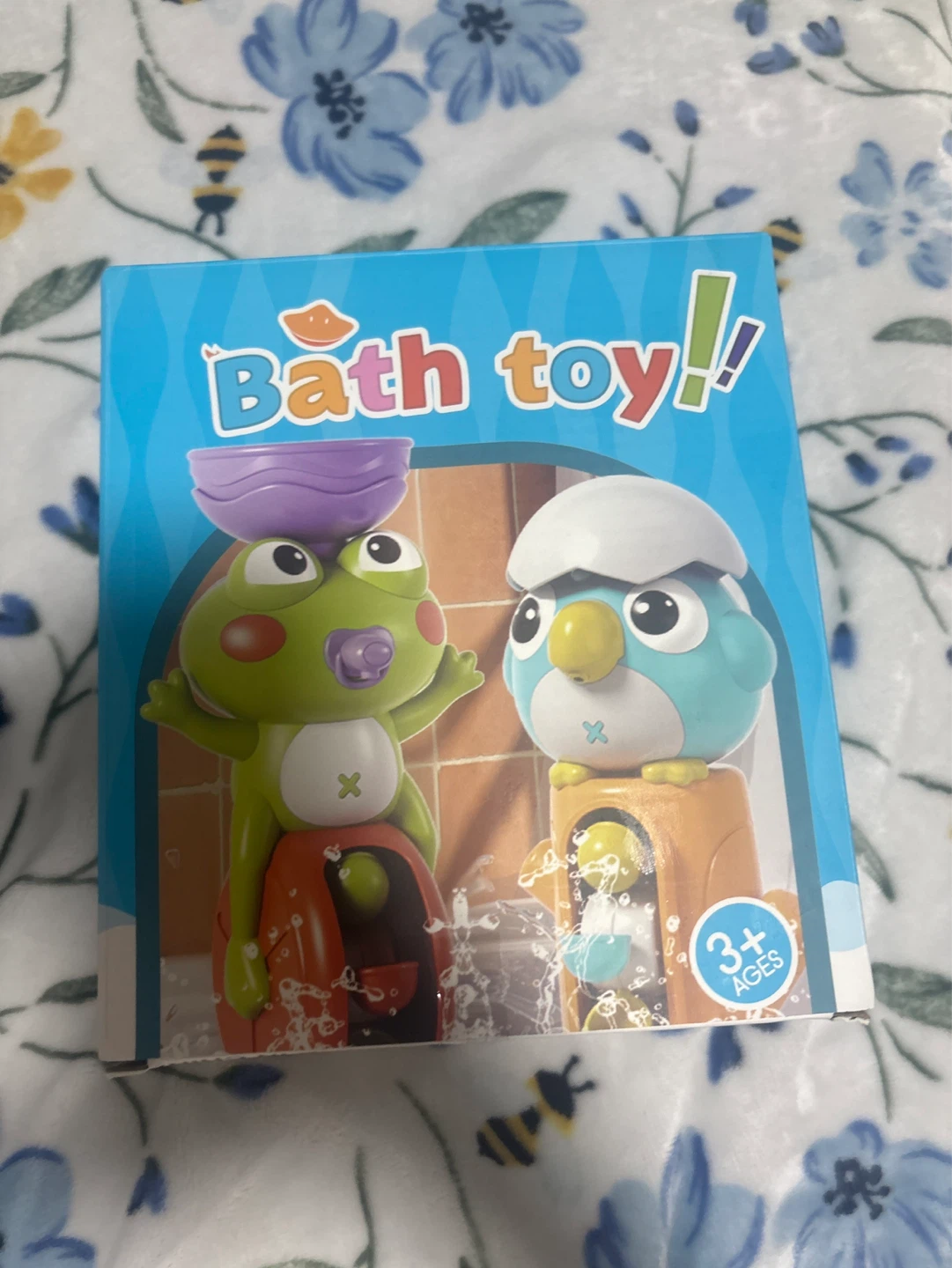 Bath Toy Frog and Bird