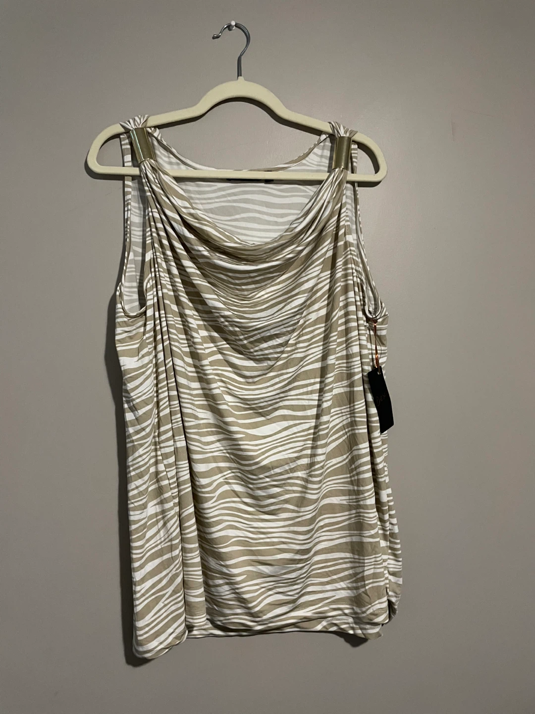 Dex Women's Zebra Print Tank Top