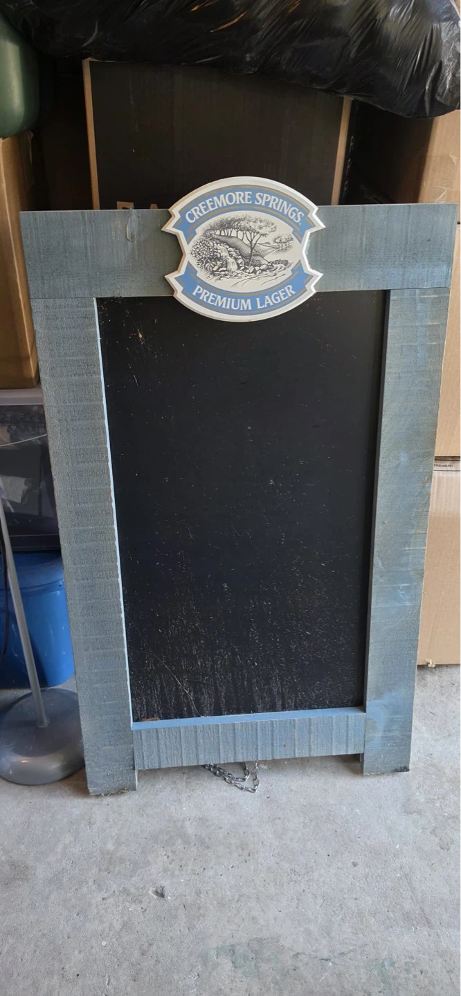 Creemore Springs Premium Lager Chalkboard A-Frame Sign - photo 2