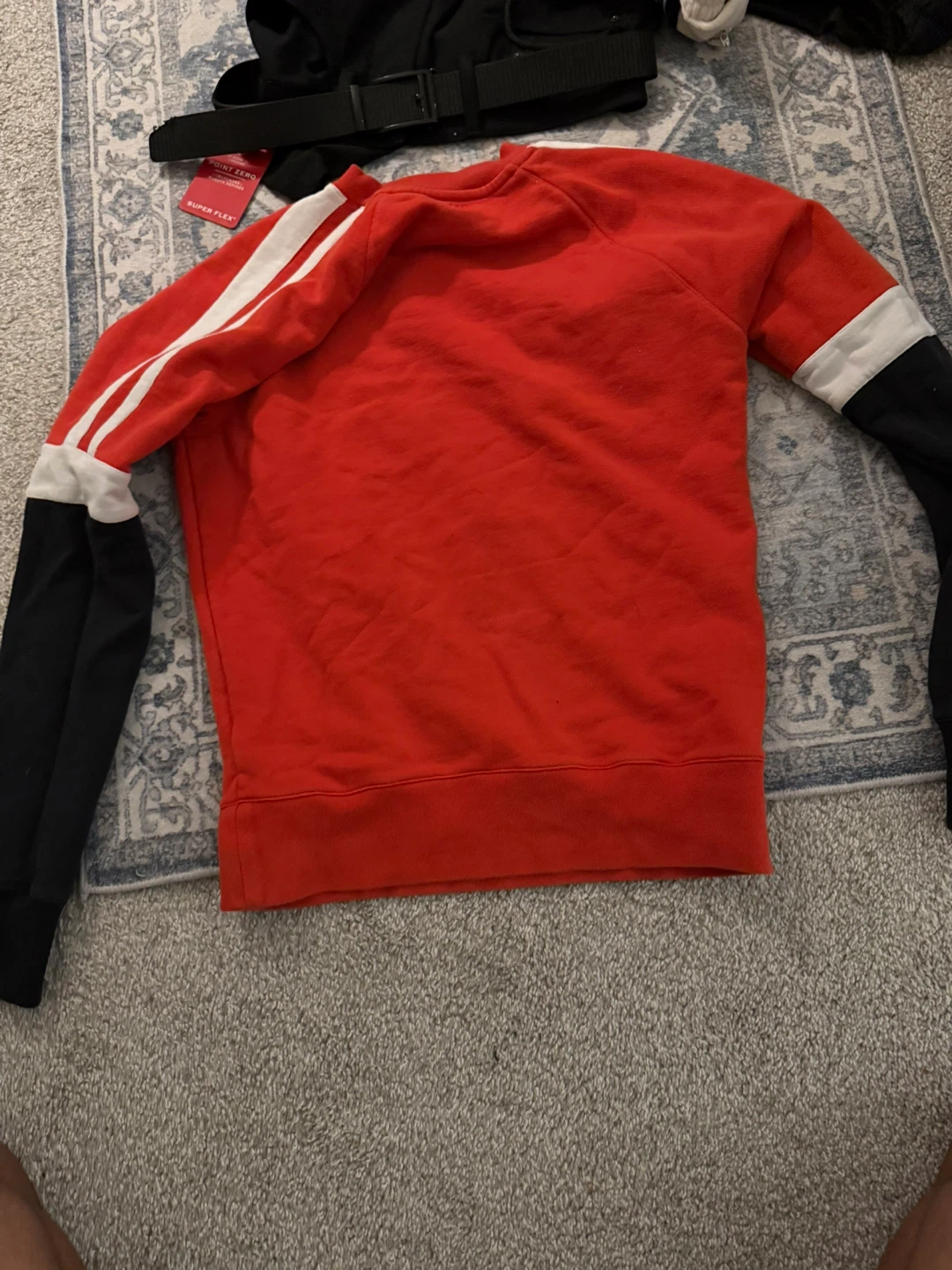 AMI Alexandre Mattiussi Red Crewneck Sweatshirt - photo 3